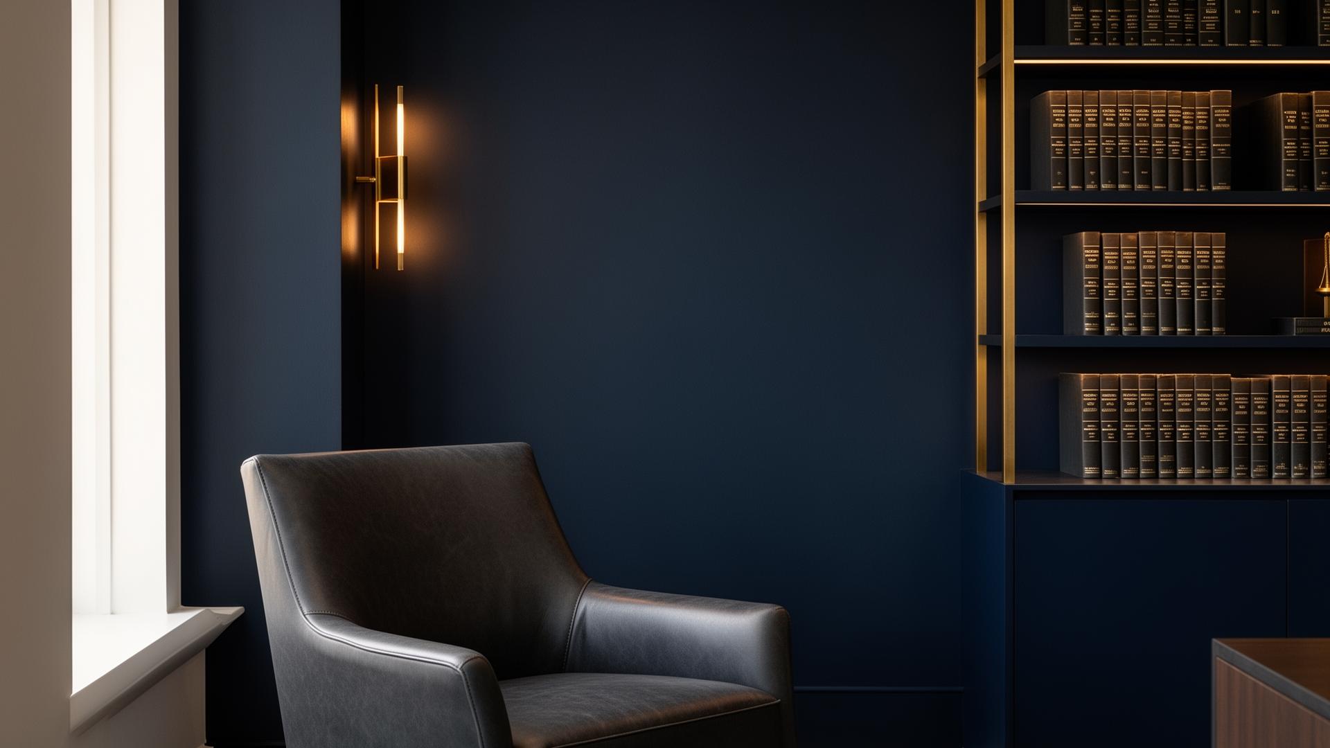 Modern law office interior